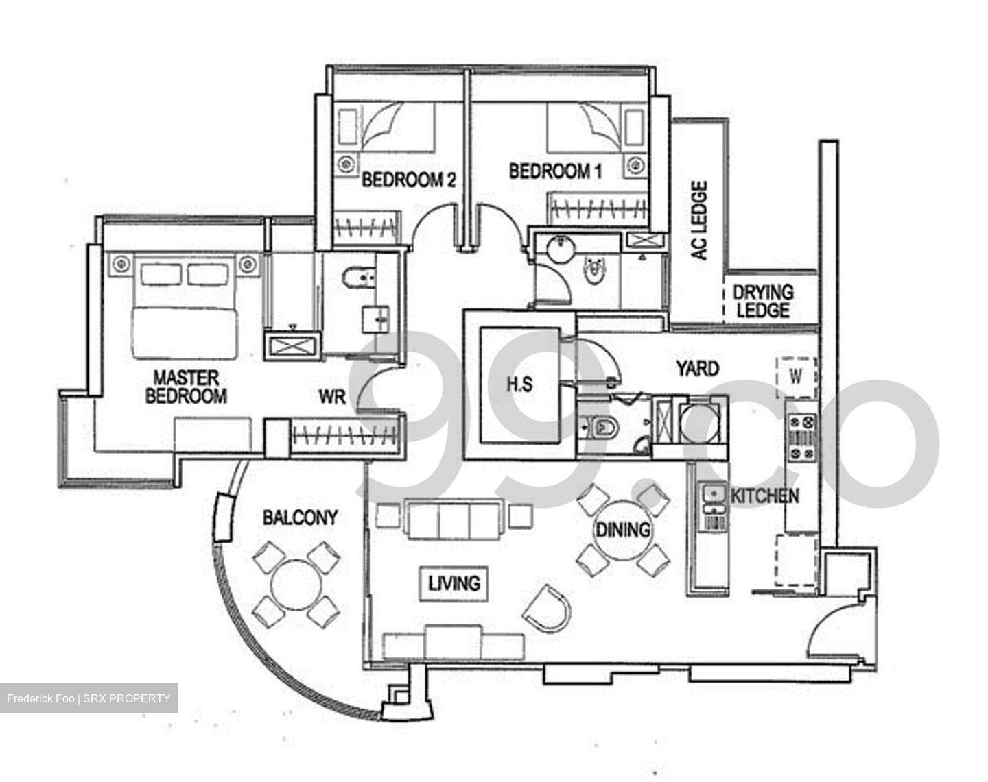 Twin Regency (D3), Condominium #489781461